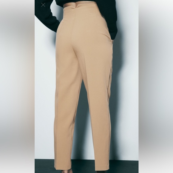 High waisted crop pants - Picture 2 of 7